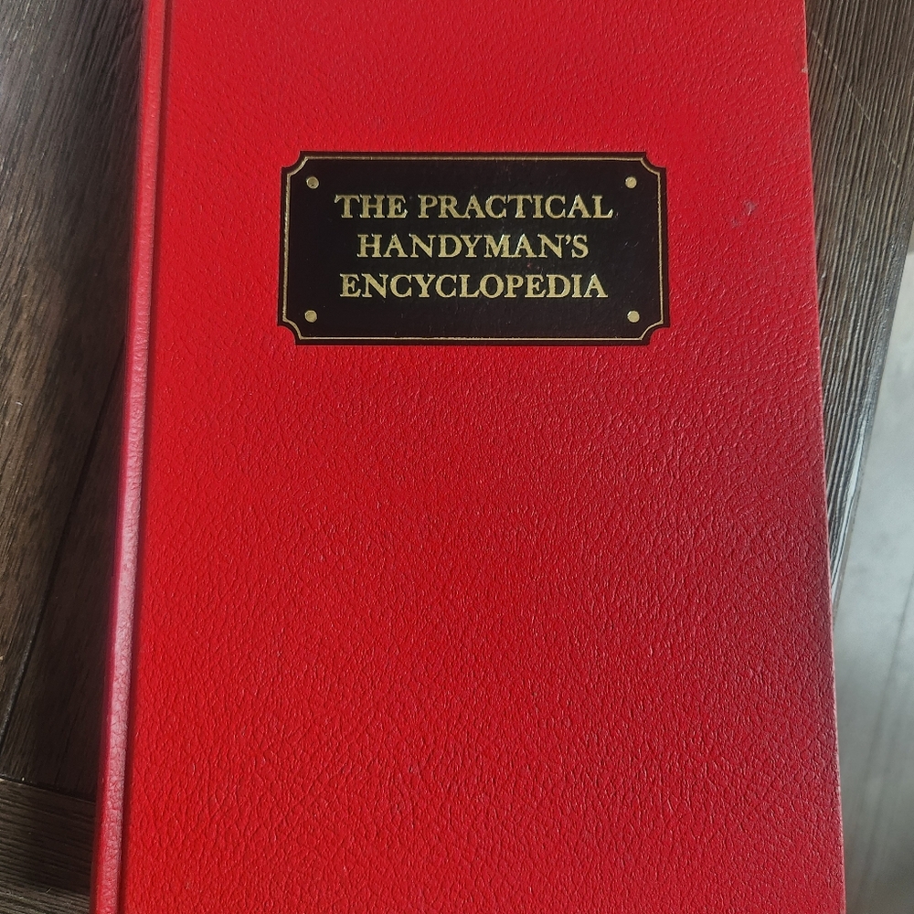 Vintage The Practical Handyman's Encyclopedia Volume 1 Hardcover Book 1968